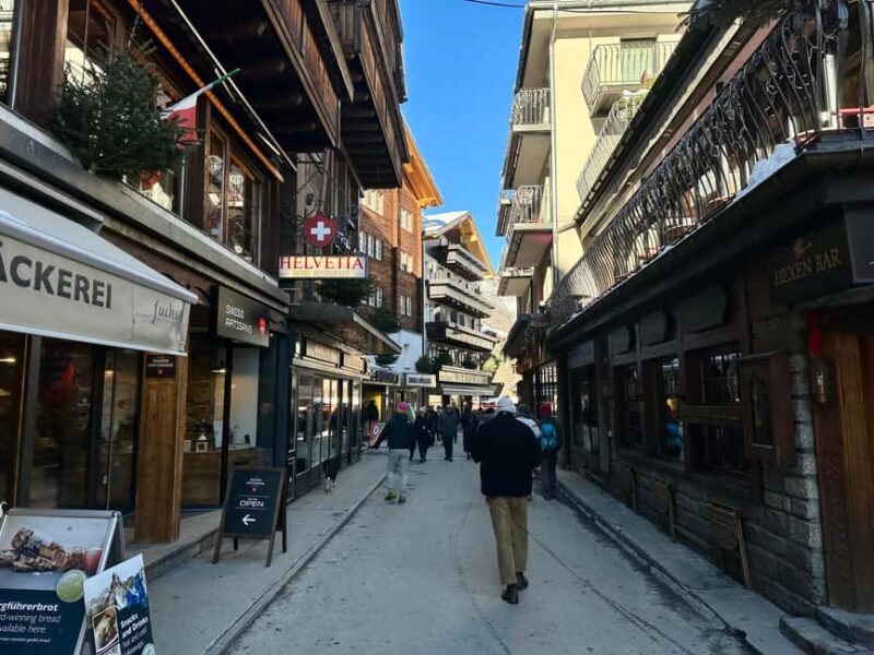Zermatt & Gornergrat Railway Private Tour | From Zurich - Explore Switzerland’s Enchanting Villages and Majestic Peaks on a Private Zermatt & Gornergrat Tour