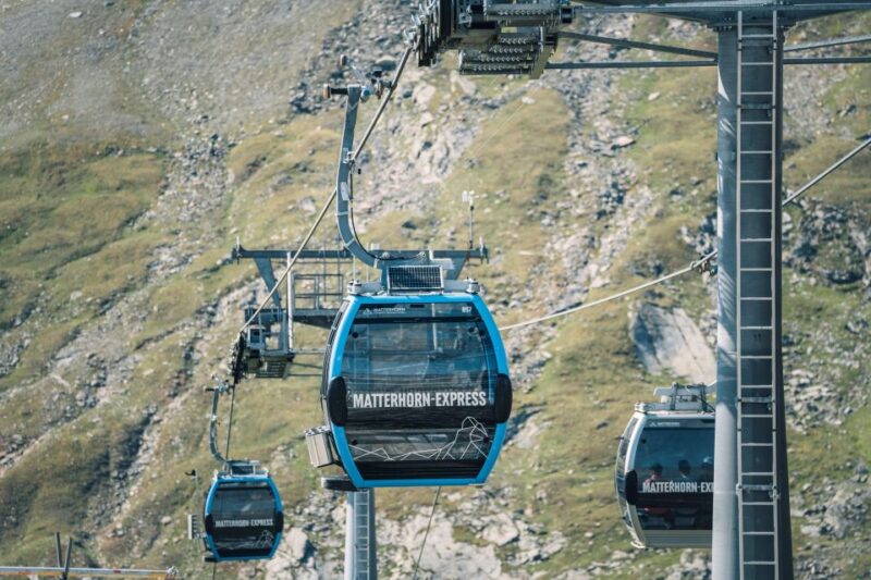 Zermatt: Matterhorn Glacier Paradise Cable Car Ticket - The Ice Palace and Viewing Platform Experience