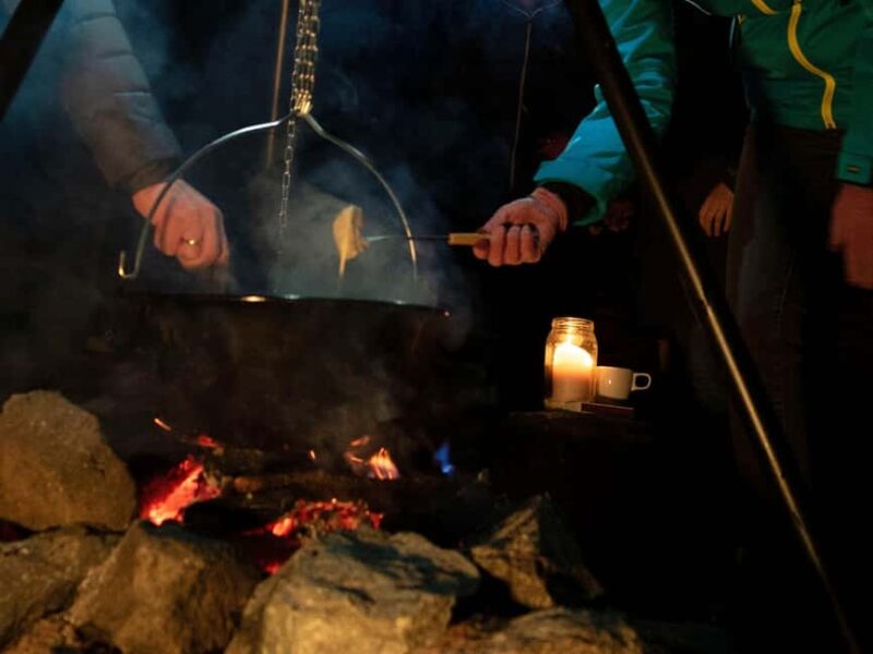 Zermatt: Outdoor fondue "group experience under the stars" - Starting Point: Meet at the Fire Pit in Zermatt Forest