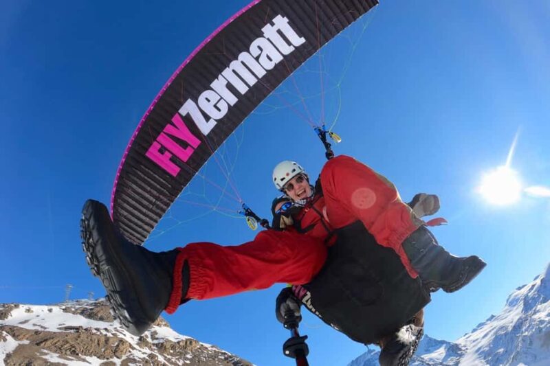 Zermatt: Paragliding Passenger Flight with Matterhorn Views - Key Points