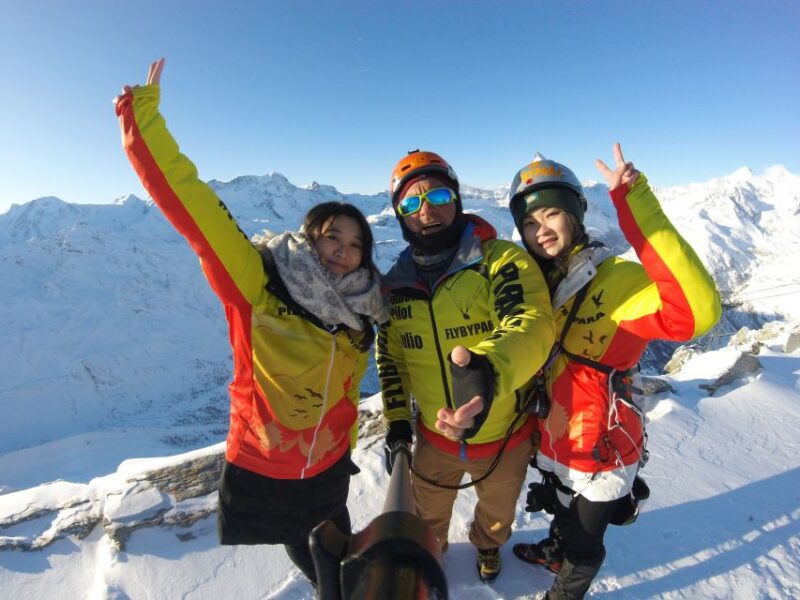 Zermatt: Paragliding Tandem Flight - The Airplane Segment Offers Unique Mountain Perspectives