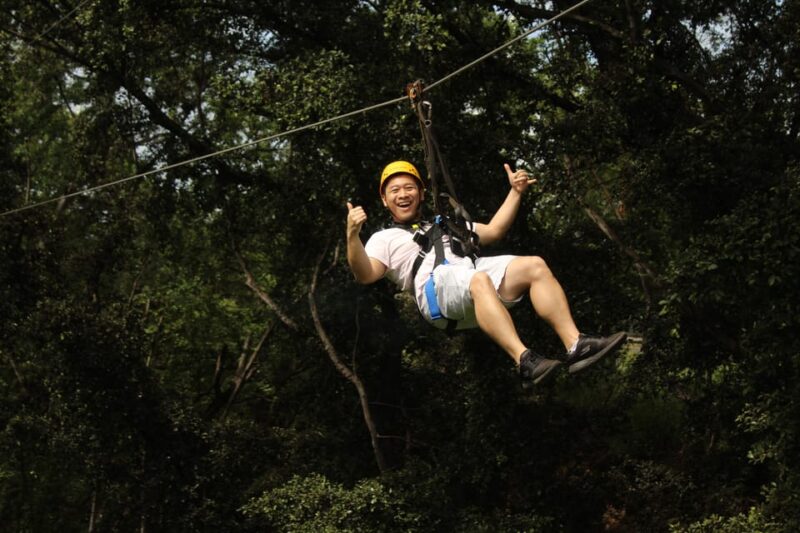 Zip & Dip: 3 Ziplines + Wet 'n' Wild Hawaii Waterpark - Coral Craters Scenic Views and Unique Challenges