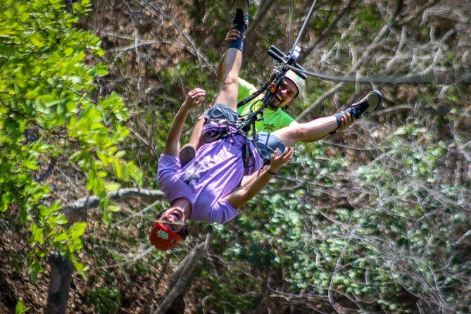 Zip Line Adventure in the heights in Puerto Vallarta 11 lines - Swimming and Relaxation in the River