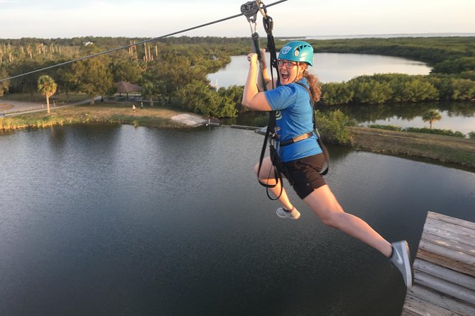 Zip Line Adventure over Tampa Bay - Key Points