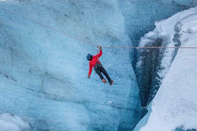 Zip Line and Glacier Adventure - The Zip Line Over Icy Terrain