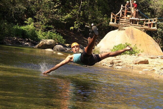 Zip Line, Mules Ride and Walk on the Hanging Bridge - Adrenaline-Fueled Zip Line Circuit Across Mountainous Terrain