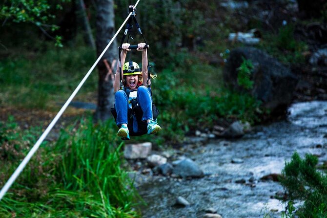 Zip Zoom Ziplines at La Jolla Indian Adventure Park - The Thrilling Courses and Zipline Lengths