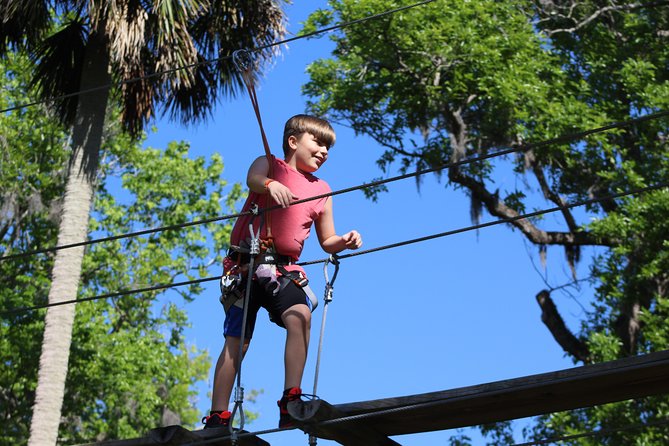 Zipline Adventure through Tuscawilla Park - High-Energy Zipline Adventure at Tuscawilla Park in Daytona Beach