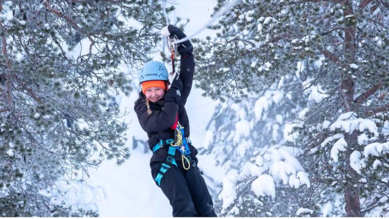 Zipline & Climbing at Adventure Park in Pyhä Fell - Discover the Thrill of Zipline & Climbing at Adventure Park Pyhä