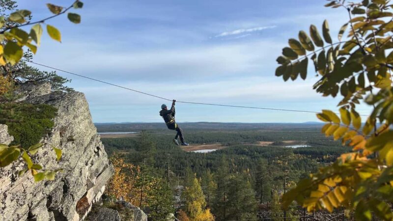 Zipline & Climbing at Adventure Park in Pyhä Fell - Key Points