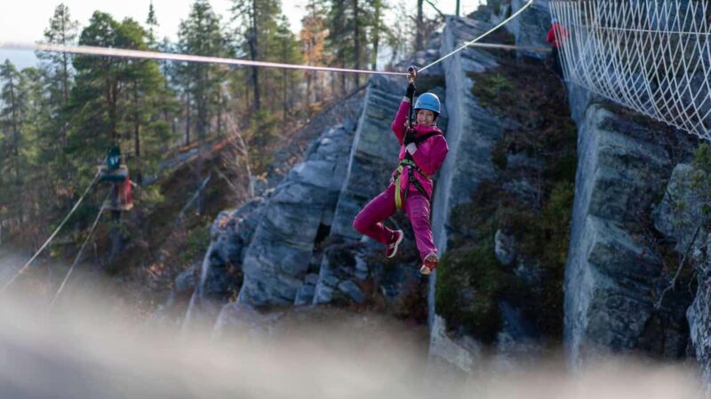 Zipline & Climbing at Adventure Park in Pyhä Fell - Equipment, Safety, and What to Bring
