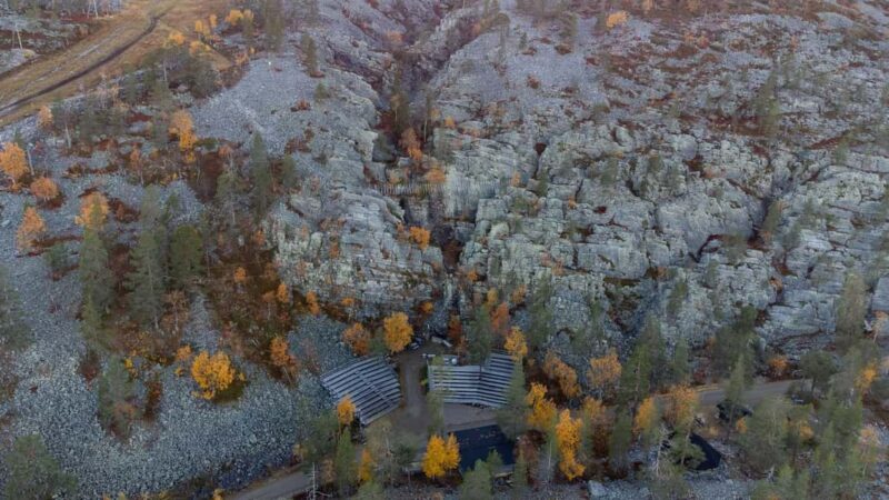 Zipline & Climbing at Adventure Park in Pyhä Fell - The Scenic Setting of Pyhä Fell and Arctic Views