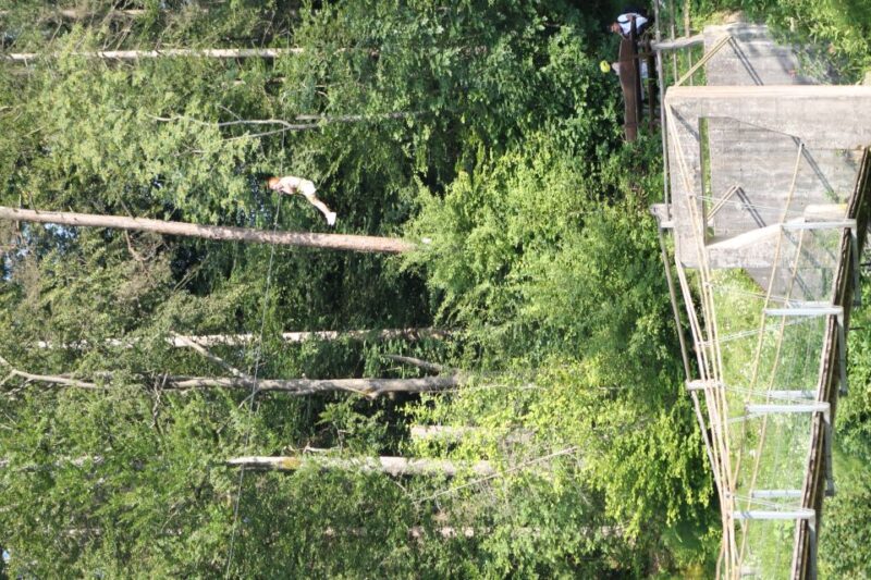 Zipline Over the Sava River - The Scenic Views of Slovenia from the Air