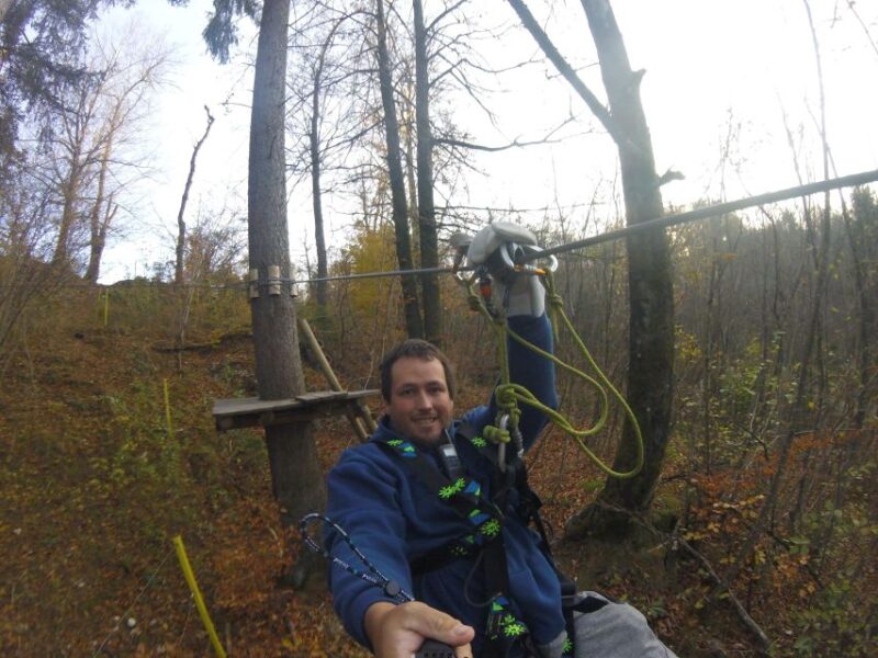 Zipline Over the Sava River - The Experience Provider: Tinaraft