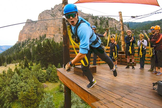 Ziplining across the Beautiful Gallatin River - Key Points