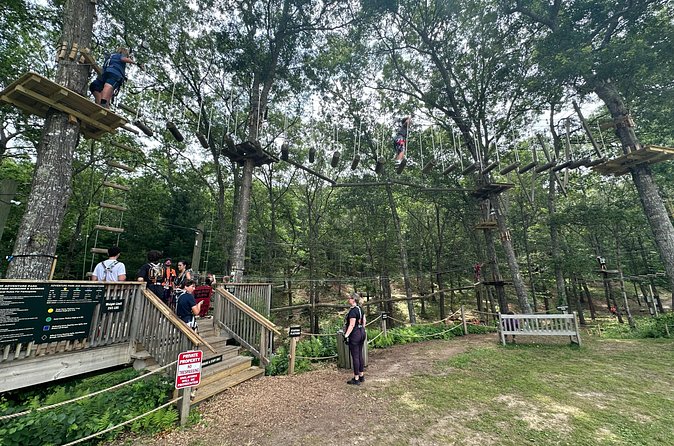 Ziplining and Climbing at The Adventure Park on Cape Cod - Booking, Cancellation, and Weather Considerations