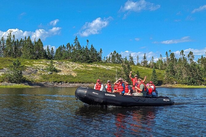 Zodiac Coastal Tour with Naturalist Guide: Lunenburg - Starting Point at Ransom’s Lunenburg Retreat