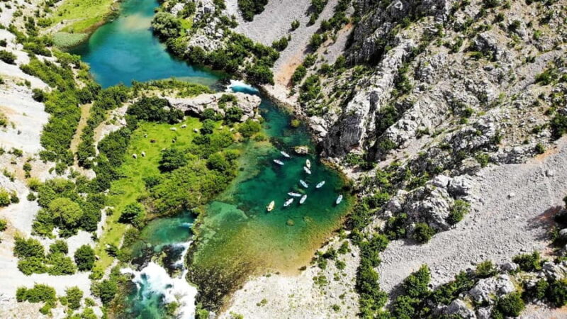 Zrmanja River: Half-Day Guided Kayaking Tour Near Zadar - The Experience in Different Weather Conditions
