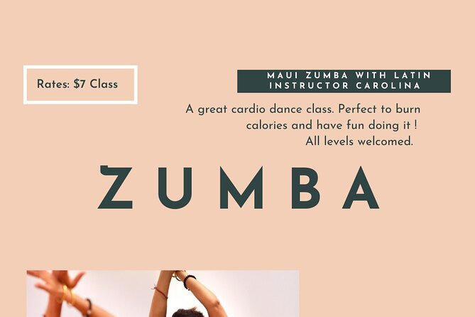 Zumba Classes in Kihei Maui - Private or Group (This class is high impact ) - The Sum Up: A High-Energy Workout with Latin Flare in Maui