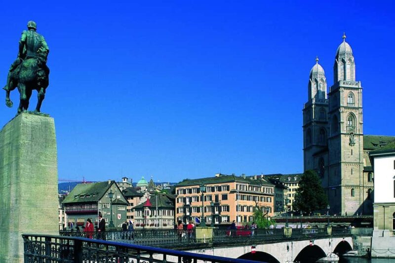 Zurich 2 Hour Alpine Panorama Premium Bus City Tour - Key Points