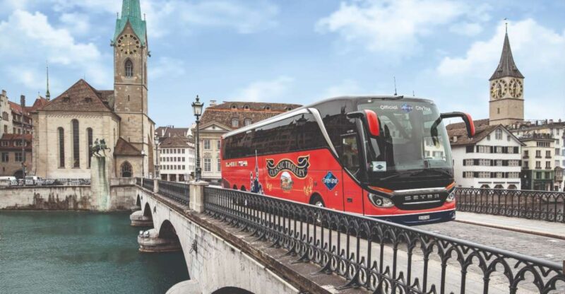 Zurich: City Bus Tour with Audio Guide and Lake Cruise - Key Points