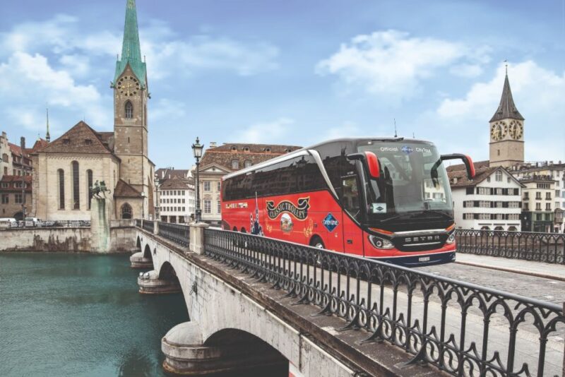 Zurich: City Bus Tour with Audio Guide and Lake Cruise - Tour Pacing and Length