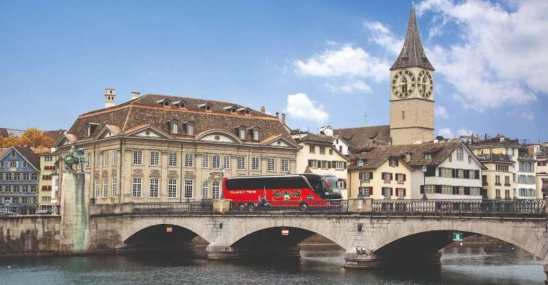 Zurich: City Top Attractions Tour by Bus with Audio Guide - Key Points