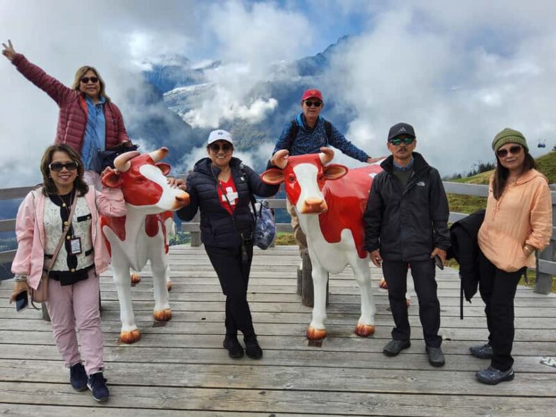 Zürich: Jungfrau Region Day Trip with Train and Hidden Gem - Visiting Mürren and Gimmelwald