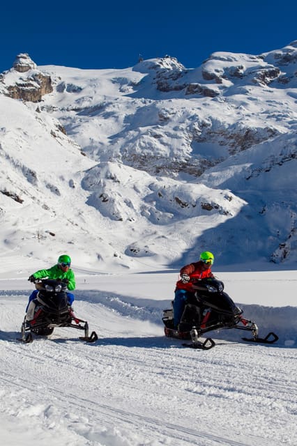 Zurich: Mount Titlis Snowmobile Adventure & Lucern Day Trip - Snowmobiling at Trübsee: An Adventure for Beginners