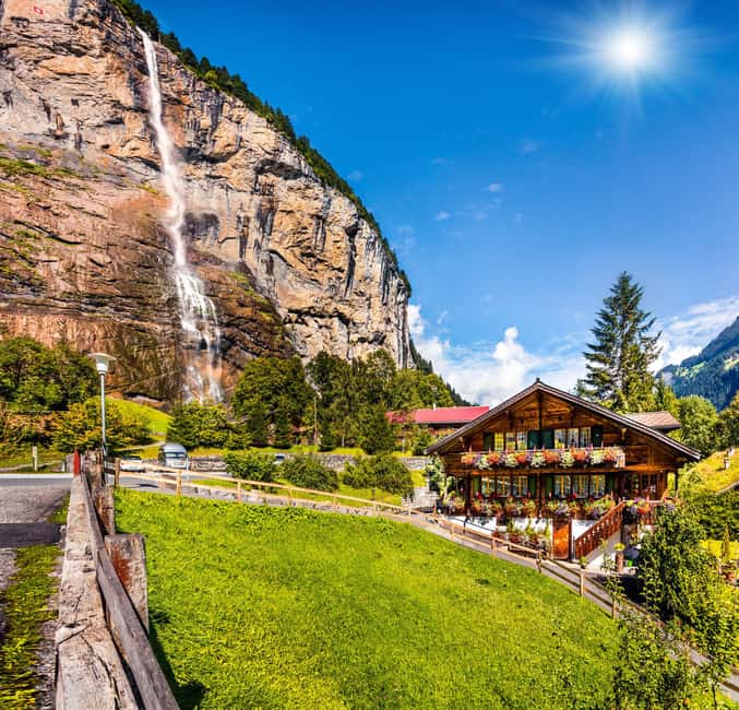 Zurich: Private Day Tour to Waterfalls Valley & Interlaken. - Explore Switzerland’s Most Picturesque Waterfalls and Mountain Views in a Day