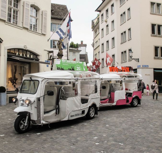Zurich: Private eTukTuk City Tour - Valuing Your Time with a Short but Rich Experience