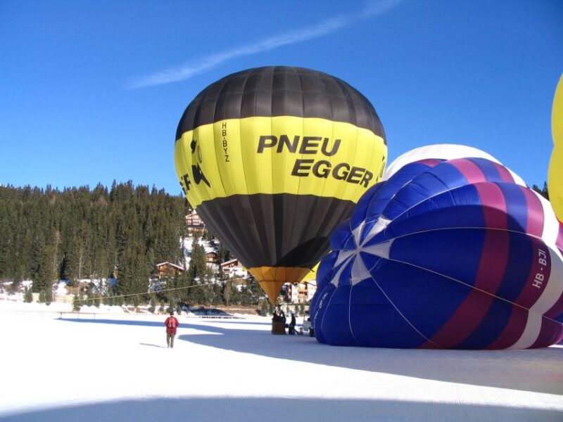 Zurich: Private Hot Air Balloon Ride & Champagne - Landing and Celebrating with Champagne