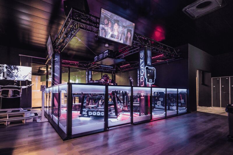 Zurich: Virtual Reality Space Racing Simulator - How the Racing Session Unfolds