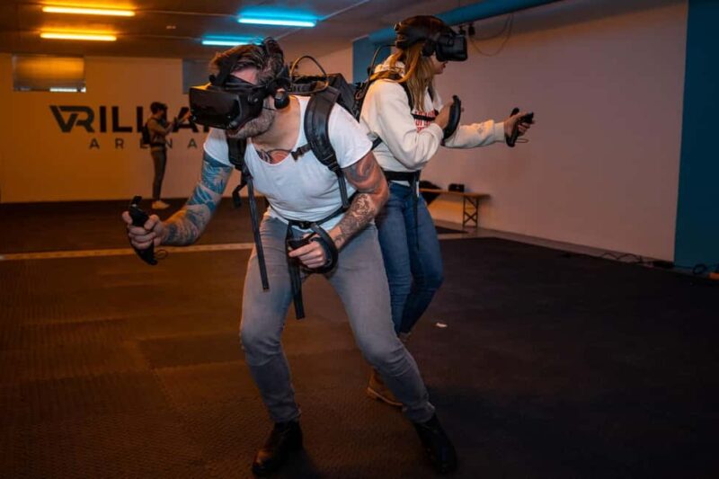 Zurich: VR Arena - Playing in a Large, Cable-Free Virtual Space